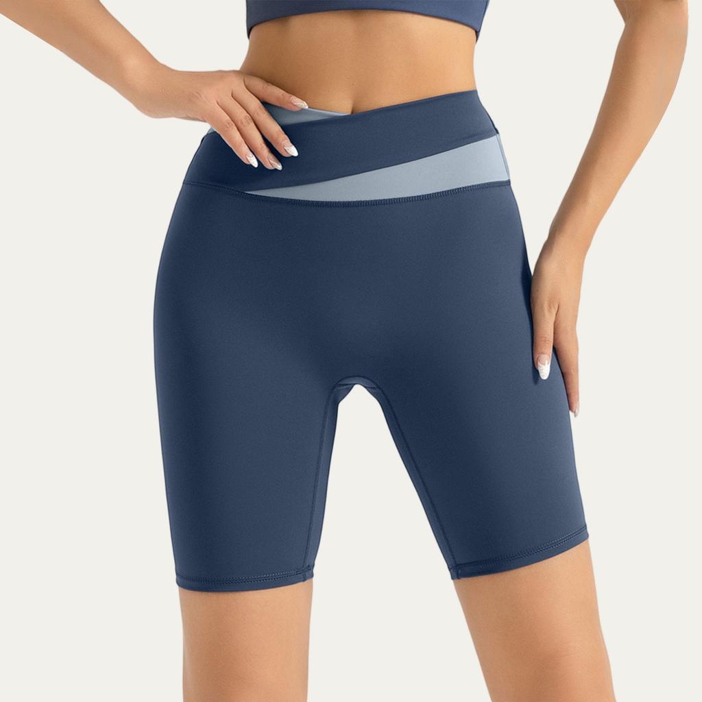 Женские супермягкие леггинсы с высокой талией, шорты для велоспорта и йоги