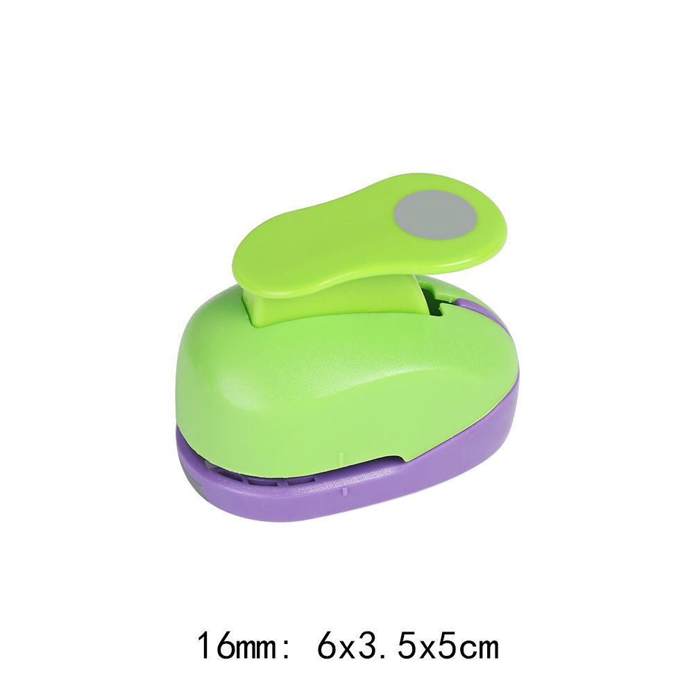 25mm Color Random Cute Handmade DIY Embossing Paper Shaper Cutter Cards Making Round Hole Punch