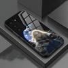 Чехол Diana Pragmata для Samsung S26 S25 S24 FE S23 S22 S21 Plus S20 Ultra Note20Ultra Черное Стеклянное Покрытие