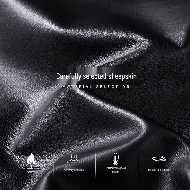 Men's Sheepskin Leather Jacket