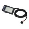 Electric Bike LCD Display Waterproof Compact Light Weight Electric Scooter Display Panel 24V 36V