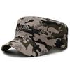 Men and Women Training Outing Camouflage Flat Caps Fashion Trendy Caps