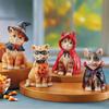 Halloween Cute Cat Resin Sculpture Decoration Holiday Home Decoration