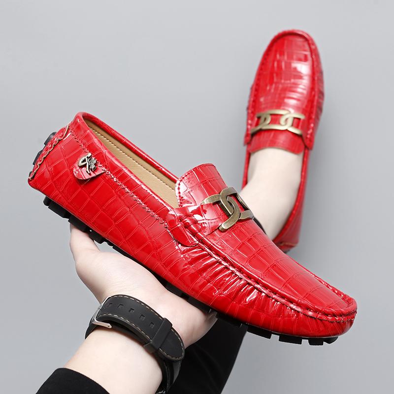 Женские удобные туфли на плоской подошве, мужские мокасины, лоферы, туфли для вождения, повседневные, без застежек, унисекс, большие размеры, фиолетовые, черные, зеленые, синие, кожаные туфли