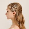 Pearl Bridal Hair Clip Silk Flower Wedding Headdress Fairy Bride Hairpin  Bride Accessories