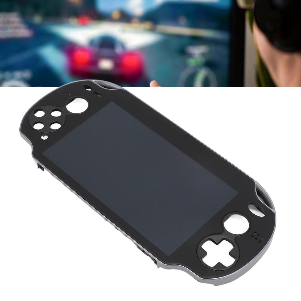 Replacement LCD Screen Display for PSV 1000, 1001, PCH 1001, PCH 1101, Touch Panel Digitizer Assembly, Game Console LCD Display