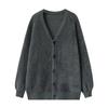Mink Fleece Sweater Jacket New Early Autumn New Women's Clothing High-end Lazy Wind Knitted Cardigan Women