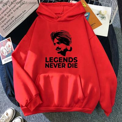 Женская толстовка с принтом индийского рэпера Sidhu Moosewala, повседневный пуловер большого размера, популярный свитер, модная одежда унисекс