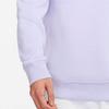 Nike Вышитый логотип с круглым вырезом толстовка мужская топы светло-фиолетовый 916609-539