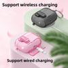 Clear Case For AirPods Pro 3 Phone Holder Case with Safety Lock Auto Pop-Up Lid Design with Cleaning Pen Cover For AirPods Pro 3