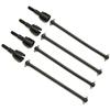 4Pcs 1:10 Metal Dog Bones Drive Shafts Replacement Wheel Axle For HSP RC 94111/108/170 For Truck Models RC Accessories