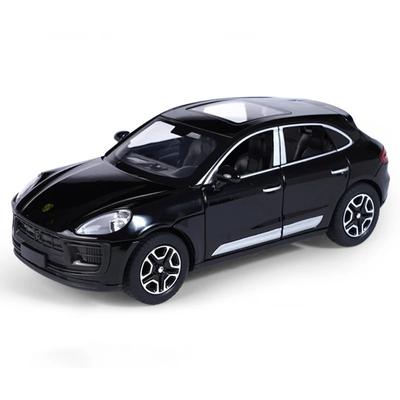1/32 Porsche Macan SUV Сплав Литой Игрушечная Модель Автомобиля Звук и Свет Откат Детская Игрушка Коллекционные Предметы Подарок на День Рождения