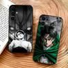 Чехол для телефона L-Levi Ackerman A-Attack On T-Titans для Samsung S25,S24,S21,S22,S23,S30,Ultra,S20,Plus, Мягкий силиконовый черный чехол