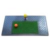 Резиновая основа Коврик для тренировки гольфа 34,5*61 см, Нескользящее оборудование для практики ударов для помещений, улицы, офиса, для тренировки свинга