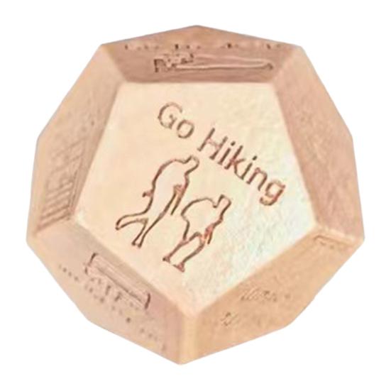 12-гранные игральные кости для принятия решений о еде, деревянные игральные кости для пар, идеи для свиданий, портативные игральные кости для принятия решений о еде на вынос, реквизит для свиданий для взрослых