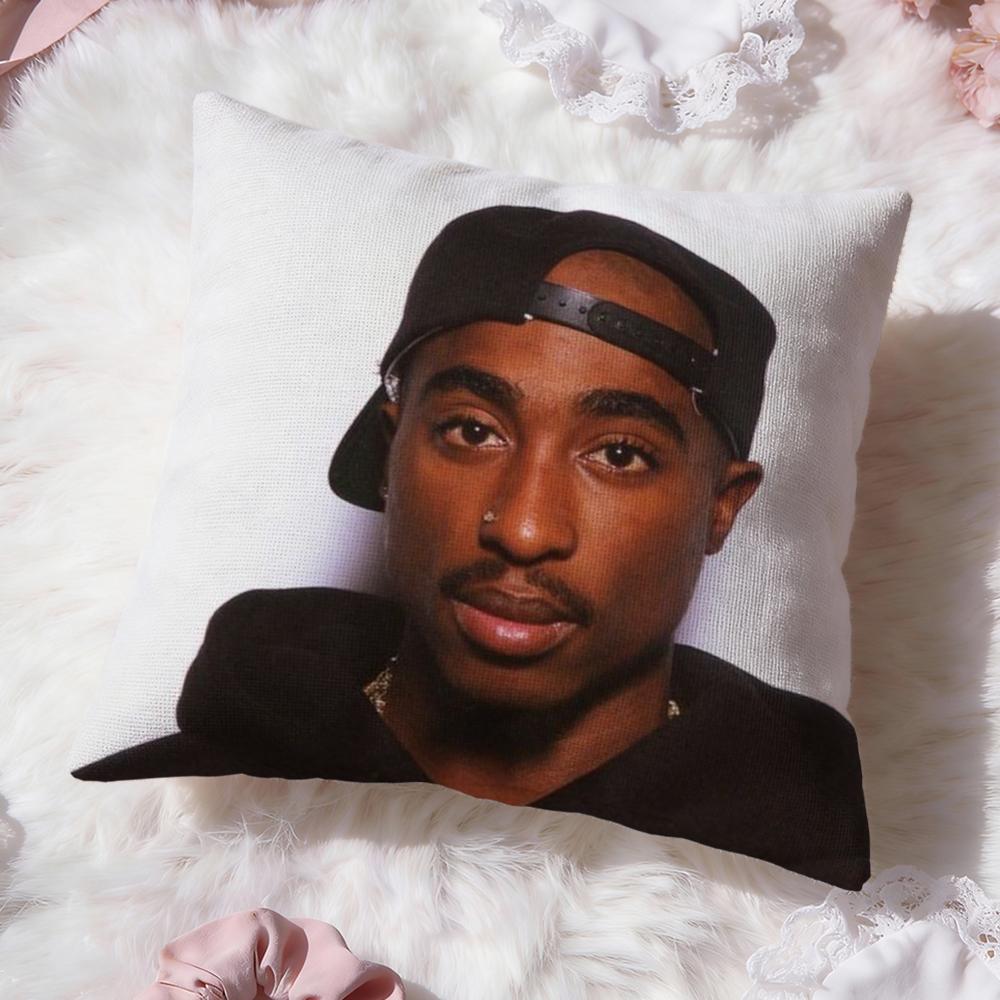 2P-PAC Tupac S-Shakur Наволочка-подушка Премиум Комфорт Двусторонняя Подушка - Дизайн "Два в одном" для Любой Комнаты и Салона Автомобиля