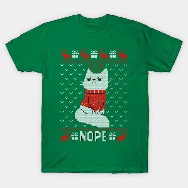Reindeer Cat Made in Australia T-Shirt