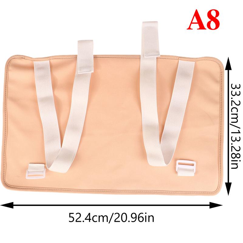 Обертывание касторовым маслом. Многоразовые органические хлопковые компрессы с касторовым маслом и регулируемым эластичным ремешком. Компрессы с касторовым маслом для тела.