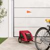 VidaXL Pet Bike Trailer Red 93950