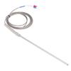 K Type Thermocouple Stainless Steel Thermocouples Probe for Temperature Measurement 200mm 3 Meters