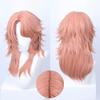 HAIRJOY Синтетические парики для косплея Sabito, короткие, кудрявые, розовые, с сеткой для парика