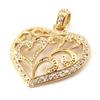 [G1693] - Gold Plated 'Love Celebration' Pendant