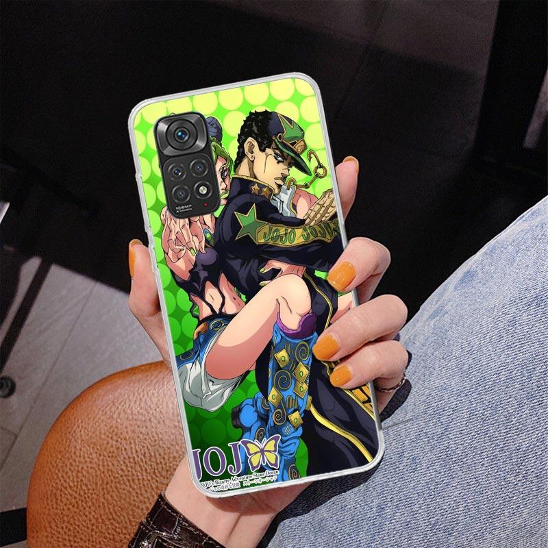 Чехол для телефона JoJo's Bizarre Adventure для Xiaomi Redmi Note 15 14 13 12S 12 11 Pro Plus 14S 11S 11E 10 10S 11T 5G Персонализированный чехол