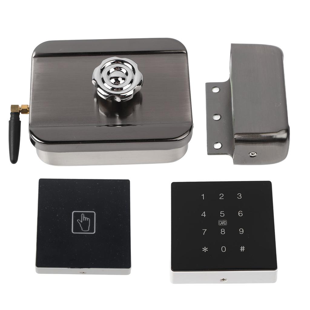 Smart Door Lock Keyless Remote Control Password Deadbolt Door Lock with Low Battery Alarm for