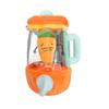 Fun Drawstring Rotating Plush Toy, Carrot Blender Plush, Pull String Wind-up Carrot Juicer Plush Toy, Interactive Stuffed Plush Vegetable Toy