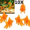 10 PCS Aquarium Artificial Fish Decor Acuarios Simulated Fish Ornaments Accessories Plastic Fishe