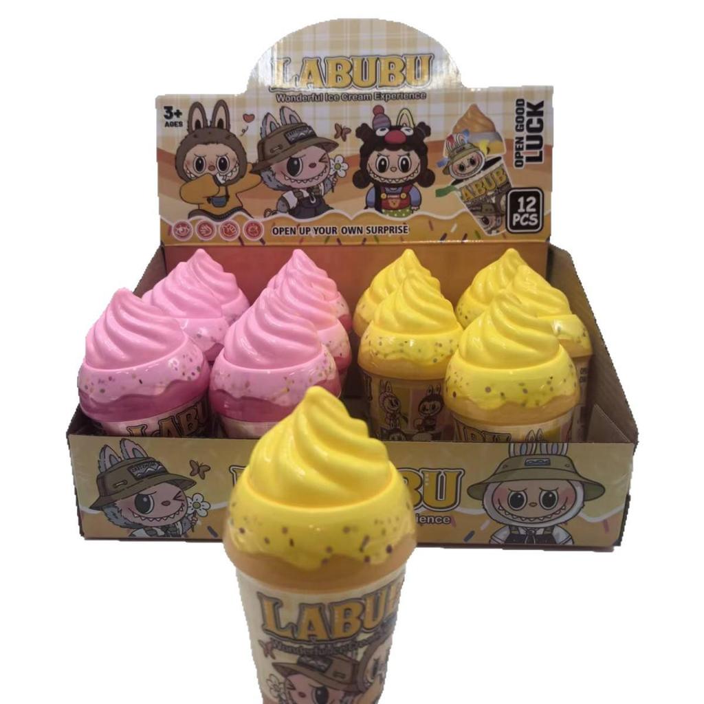 Labubu Сюрприз Мороженое Слепой Бокс Брелок Игрушка Фигурка