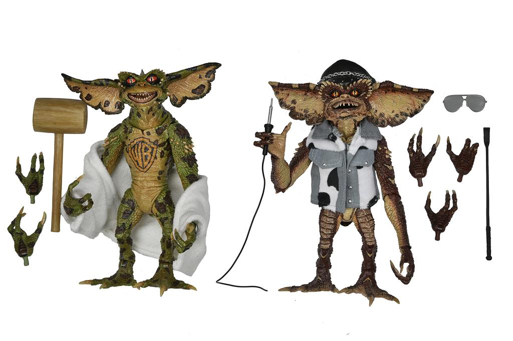 Gremlins The New Birth of a New Species Tattoo Gremlins Ultimate Action Figure 2PK Brown Medium 653412 2