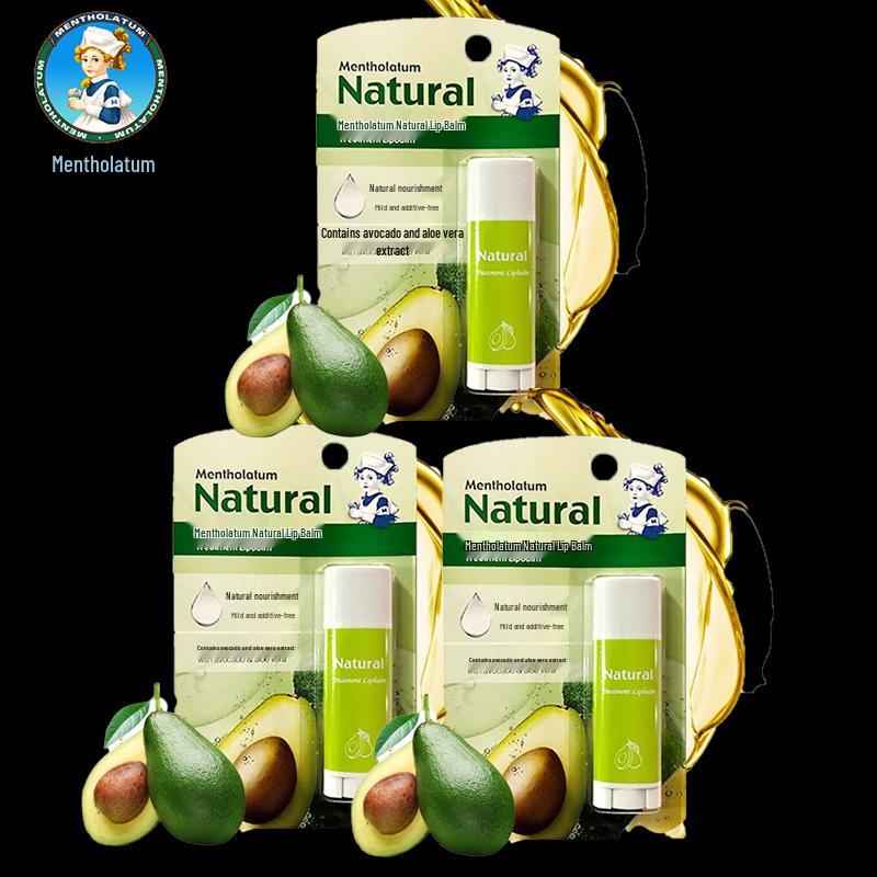 Увлажняющий бальзам для губ Mentholatum с авокадо (3-Pack)