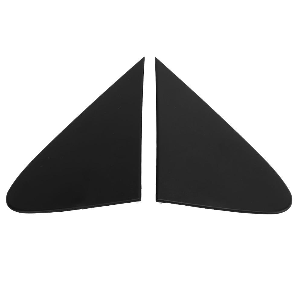 2PCS Black Fender Corner Cover Side Mirror Trim for Corolla 2008-2013 Body Panel Repair