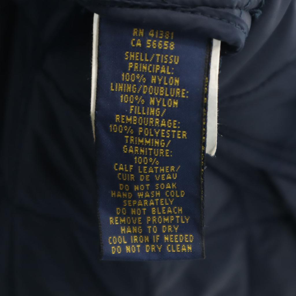 Polo Ralph Lauren Стеганая куртка S Темно-синяя Мужская Б/у