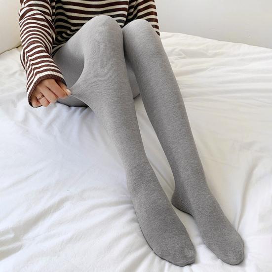 Женские колготки Высокая эластичность Плотная посадка Подчеркивающие изгибы тела Брюки для ягодиц Осень Зима Бархатная подкладка Леггинсы