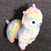 Gift Gift For Children Alpaca Plush Doll Stuffed Plush Toys Colorful Alpaca Doll Home Soft Toys
