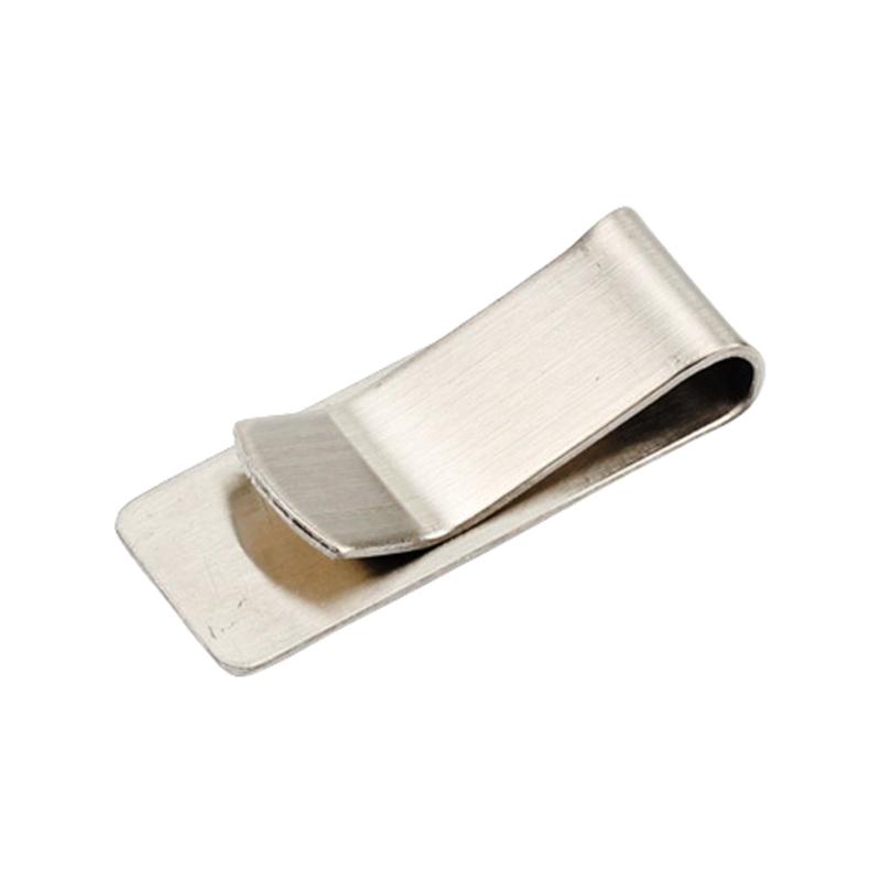 Sophisticated Stainless Steel Bill Holder Ergonomic Card Storage Pocket Slim Wallet Alternative For Everyday Use