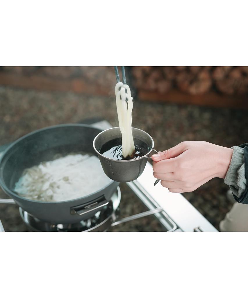 Snow Peak Deep-Style Titanium Siera Cup with Lid E-314R Camping Outdoor Lightweight Measuring BBQ