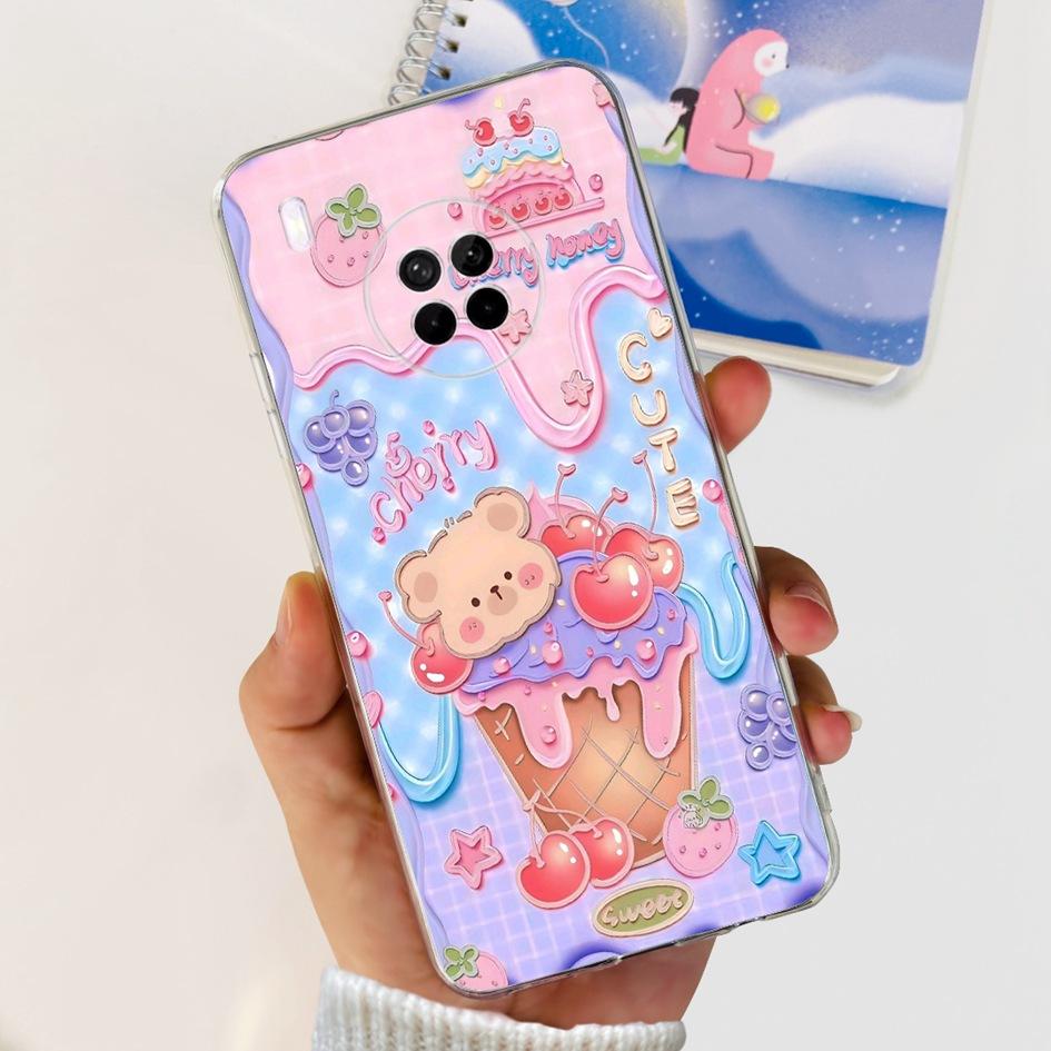 Чехол для Huawei Y9a Чехол-обложка Для Huawei FRL-22 FRL-23 FRL-L22 FRL-L23 Nova Y9a Чехол для телефона Мягкий силикон Прозрачная защита Funda Capa