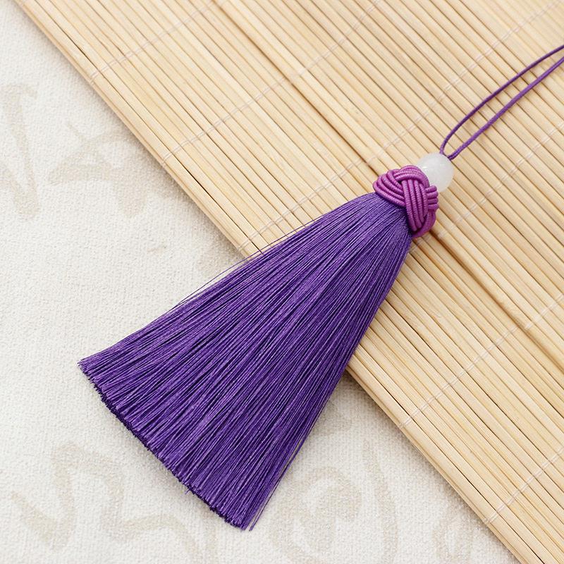 10cm Thick Pineapple Tassel Ornament with Bead Pendant - Ancient Style Decorative Hanging for Curtains and Fans, Gift Box Included