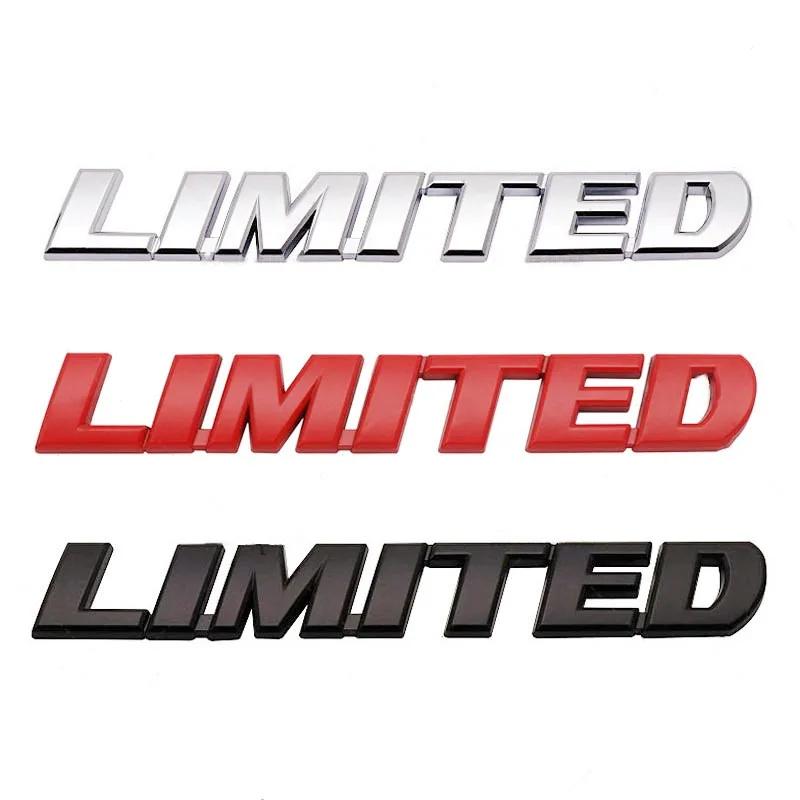 Наклейка на задний багажник кузова автомобиля с эмблемой Limited для Highlander Tundra Motors 4runner Camry Rav4 2010 2022 Аксессуары