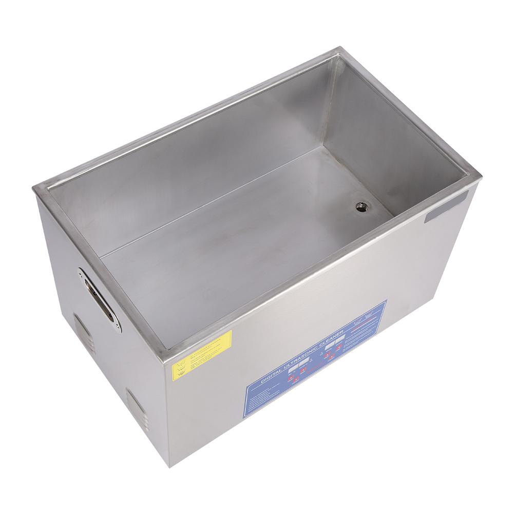 Цифровой промышленный нагреваемый ультразвуковой очиститель из нержавеющей стали с таймером 30 л