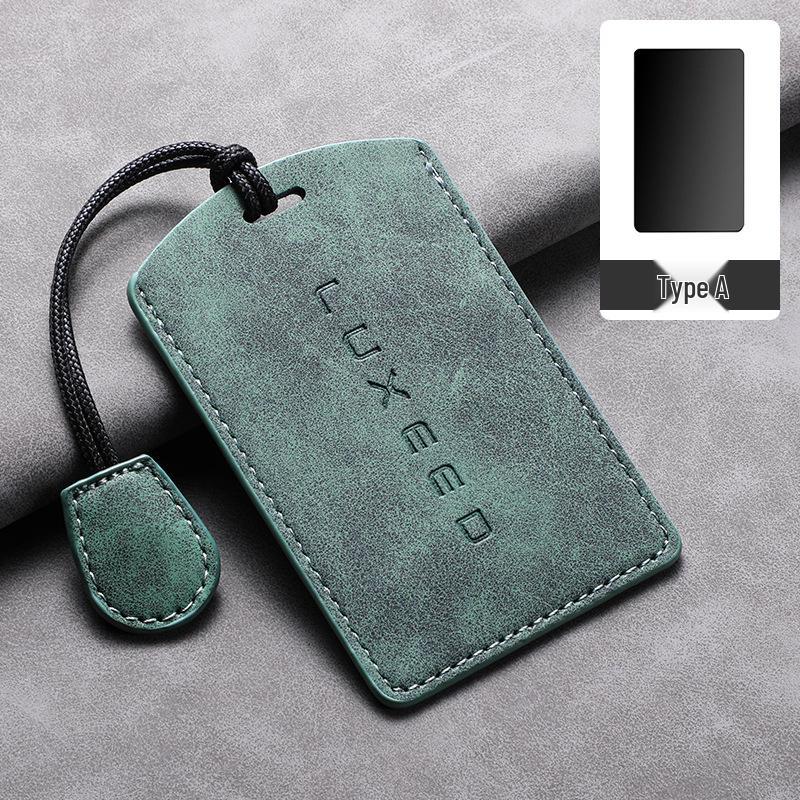 Zhijie R7/S7 NFC Автоматический держатель для ключей и карт - Унисекс протектор из овечьей кожи