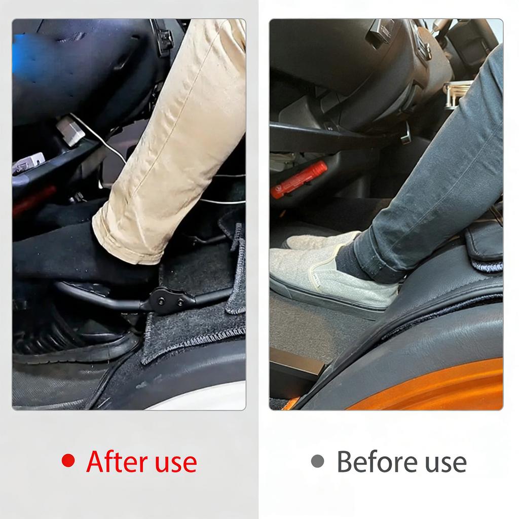 Ergonomic Auto Foot Support Folding Heavy Duty Tire Step Height Adjustment Quick Fold Mechanism Tyre Mount Steps