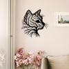 Wall Metal Decoration Cat Face Hanging Decoration Metal Crafts Wall Decoration Hanging Decoration Home Decoration