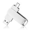 OLOEY Металлический USB-накопитель с высоким скоростным двойным интерфейсом