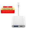 Адаптер OTG для освещения в USB3.0, конвертер для мыши, клавиатуры, U-диска, камеры, CardReader, конвертер данных для iPhone X XS 11 12 13 14 Pro 8 7