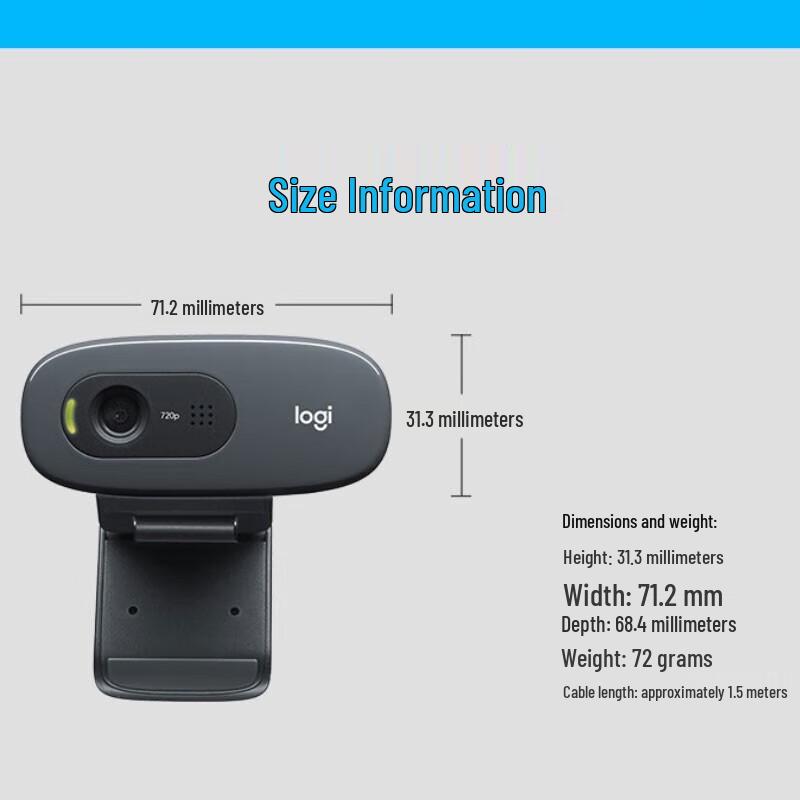 Logitech C270 HD Webcam