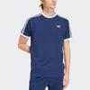 adidas Мужская футболка с коротким рукавом и полосатым логотипом Originals tops KE3536